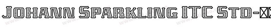 Johann Sparkling ITC Std字体转换